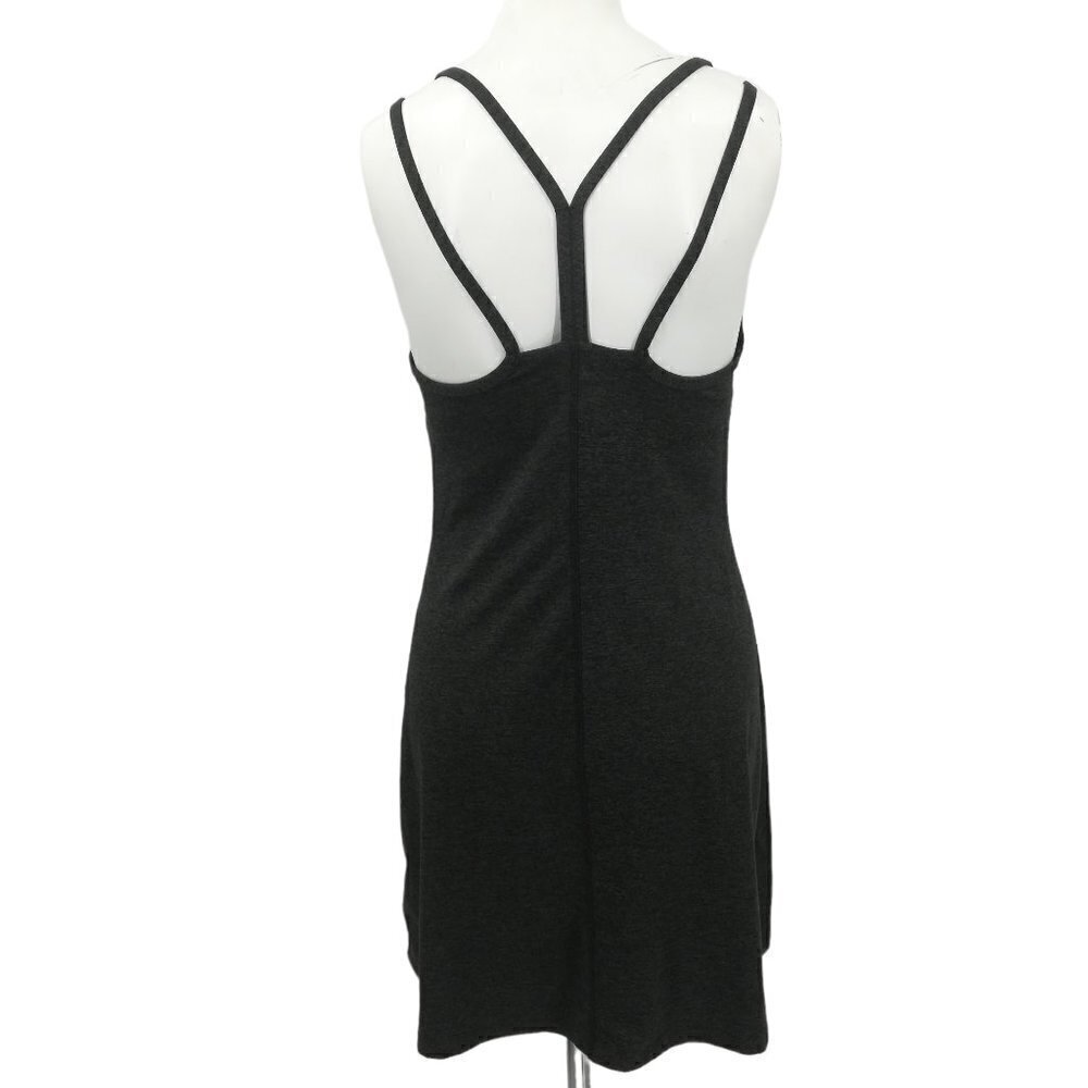 Patagonia Latticeback Gray Strappy A-line Dress Size S Stretch Shelf Bra - Picture 8 of 12